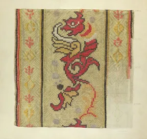 Showing Prints: Woven Textile: Technique Demonstration, 1935/1942. Creator: Dorothea Bates