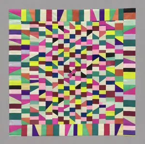 Plain Weave Prints: Wrapping Cloth, Pojagi, Korea, 19th century. Creator: Unknown