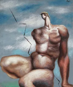 The Wrath of Achilles, 1930. Creator: Savinio, Alberto (1891-1952)