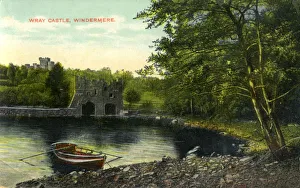 Wray Castle, Claife, Lancashire, early 20th century(?) Wray Castle, Claife, Lancashire, early 20th century(?)
