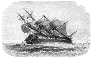Shipwrecked Prints: Wreck of the Duncan Dunbar, Australian passenger ship