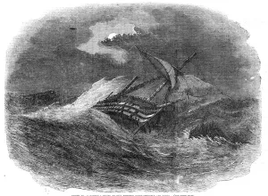 Drownings Prints: Wreck of an Egyptian Vessel of War between Constantinople and Varna