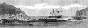 Indian Ocean Prints: Wreck of H.M.S. Megaera, 1871. Creator: Unknown