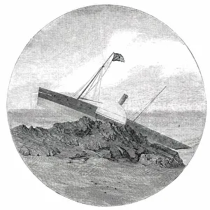 Drowned Prints: Wreck of the Superb, as Seen through a Telescope