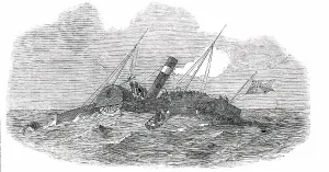 Drowned Prints: Wreck of the Superb Steamer, 1850