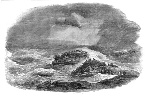 Drownings Prints: Wreck of the Troop-ship Charlotte