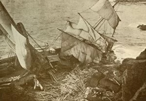 The Lizard Gallery: Wrecked on the Lizard, c1930. Creator: Unknown