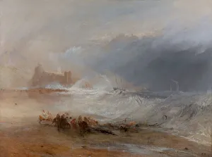 Wreckers -- Coast of Northumberland, with a Steam-Boat Assisting a Ship off Shore Wreckers -- Coast of Northumberland, with a Steam-Boat Assisting a Ship off Shore
