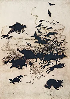 Stork Gallery: The Wren and the Bear, 1909