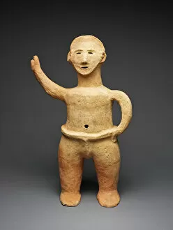 Sportsperson Gallery: Wrestler, 5th-6th century. Creator: Unknown