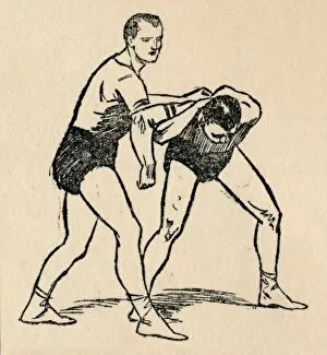 Book Of Sports Gallery: Wrestling, 1912