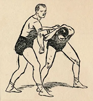 Book Of Sports Gallery: Wrestling, 1912