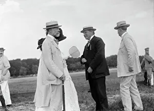 Wright Brothers Flight, 1909. Creator: Harris & Ewing. Wright Brothers Flight, 1909. Creator: Harris & Ewing