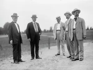 Suits Prints: Wright Brothers Flight, 1909. Creator: Harris & Ewing