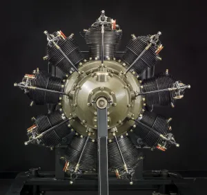 Wright Cyclone P-1, Radial 9 Engine, ca. 1925. Creator: Wright Aeronautical