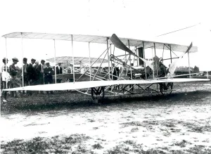 Wright Flyer test flights at Fort Myer, Virginia, USA, September 3, 1908