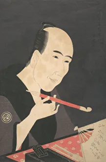 Hosoda Prints: The Writer Santo Kyoden (a. k. a. Kitao Masanobu), ca. 1795. ca. 1795