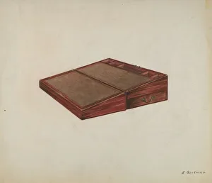 Desk Gallery: Writing Desk, Lap, c. 1941. Creator: Mattie P. Goodman