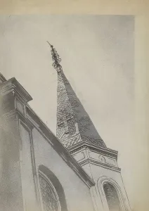 Wrought Iron Prints: Wrought Iron Ornament, c. 1936. Creator: Arelia Arbo