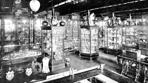 Silverware Prints: Wrought by the Silversmith: in the Silver Show Room, 1909. Creator: Unknown