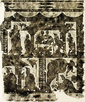 Wu Family Shrines (Wu Liang Shrine) in Jiaxiang, ca 151