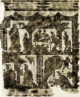 Stone Carving Prints: Wu Family Shrines (Wu Liang Shrine) in Jiaxiang, ca 151