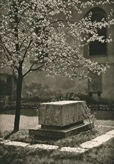 Bayern Gallery: Wurzburg - Tomb of Walther von der Vogelweide, 1931. Artist: Kurt Hielscher