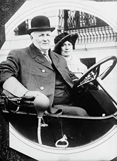 Washington State Prints: W.W. McCredie & wife, between c1910 and c1915. Creator: Bain News Service