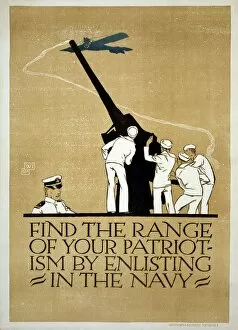WW1 US Navy Recruitment Poster, 1918