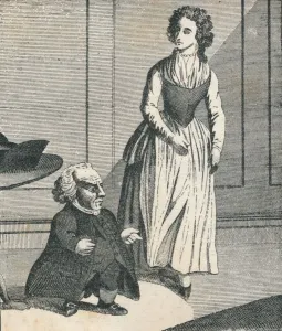 Freak Show Prints: Wybrand Lolkes (1733-1801) and his Wife, (1822), 1894