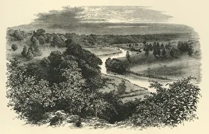 The Wye, from Goodrich Castle, c1890. Creator: Unknown