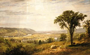 Cropsey Jasper Gallery: Wyoming Valley, Pennsylvania, 1864. Creator: Jasper Francis Cropsey