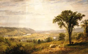 Cropsey Collection: Wyoming Valley, Pennsylvania, 1864. Creator: Jasper Francis Cropsey
