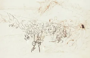 Haydon Benjamin Prints: Xenophon and the Greeks Sighting the Sea [verso]. Creator: Benjamin Robert Haydon