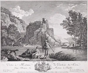 Joseph Vernet Prints: XIIeme Vue d Italie. Le Bas, 18th century. Creator: Unknown
