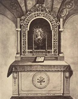 Sacred Heart Prints: XIIIe Station. Jesus est remis entre les mains de sa mere