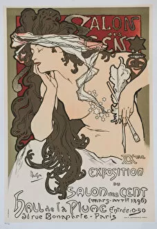 Mucha Gallery: XXeme exposition du Salon des Cent, 1896. Creator: Mucha, Alfons Marie (1860-1939)