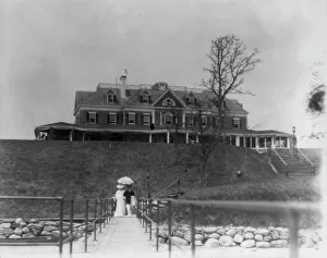 Yacht Club Prints: Yacht club, Oyster Bay, Long Island, N
