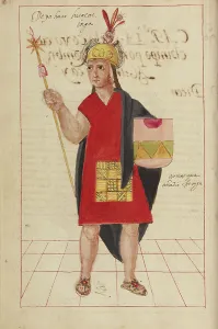 Peru Prints: Yahuar Huacac, completed in 1616. Creator: Unknown