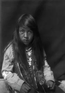 Washington State United States Prints: Yakima boy, 1910, c1910. Creator: Edward Sheriff Curtis