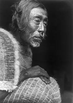 Nose Ring Prints: Yakotlus-Quatsino, c1914. Creator: Edward Sheriff Curtis