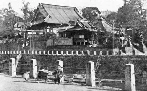 Kanto Prints: Yakushi Buddhist Temple, Motomachi, Yokohama, Japan, 20th century