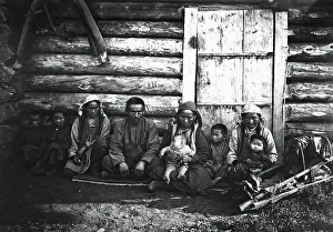 Yakutia Prints: Yakut Family, 1890. Creator: Unknown