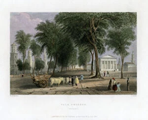 Sands Collection: Yale College, New Haven, Connecticut, USA, 1838.Artist: J Sands