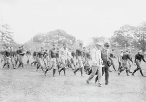 Team Photo Prints: Yale Squad coming on field, Bomeisler
