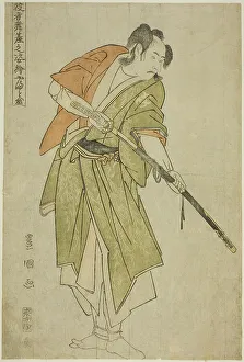 Yamatoya: Bando Mitsugoro II as Ishii Genzo, from the series Portraits of Actors on Stage, 1794. Creator: Utagawa Toyokuni I. Yamatoya: Bando Mitsugoro II as Ishii Genzo, from the series Portraits of Actors on Stage, 1794