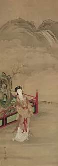Images Dated 7th February 2022: Yang Guifei, Japan, 1789-92. Creator: Shunsho