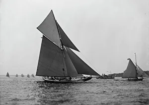 Regatta Prints: Yankee, c1900. Creator: Unknown