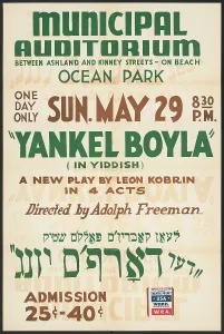 Yankel Boyla, Los Angeles, [193-]. Creator: Unknown
