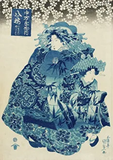 Kamuro Prints: Yatsuhashi of Chumanjiya, 1831. Creator: Utagawa Kunisada